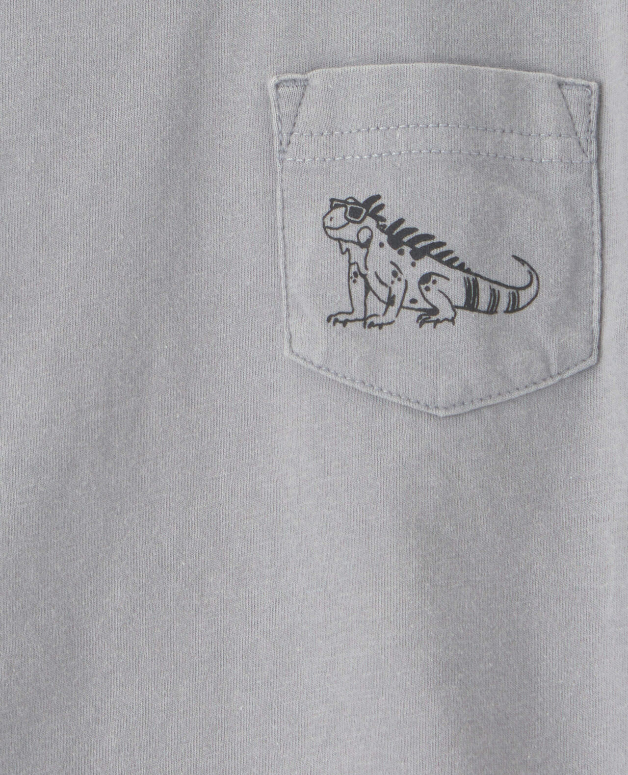 Baby Boy Tropical Island Pocket Tee - Blue - Image 6