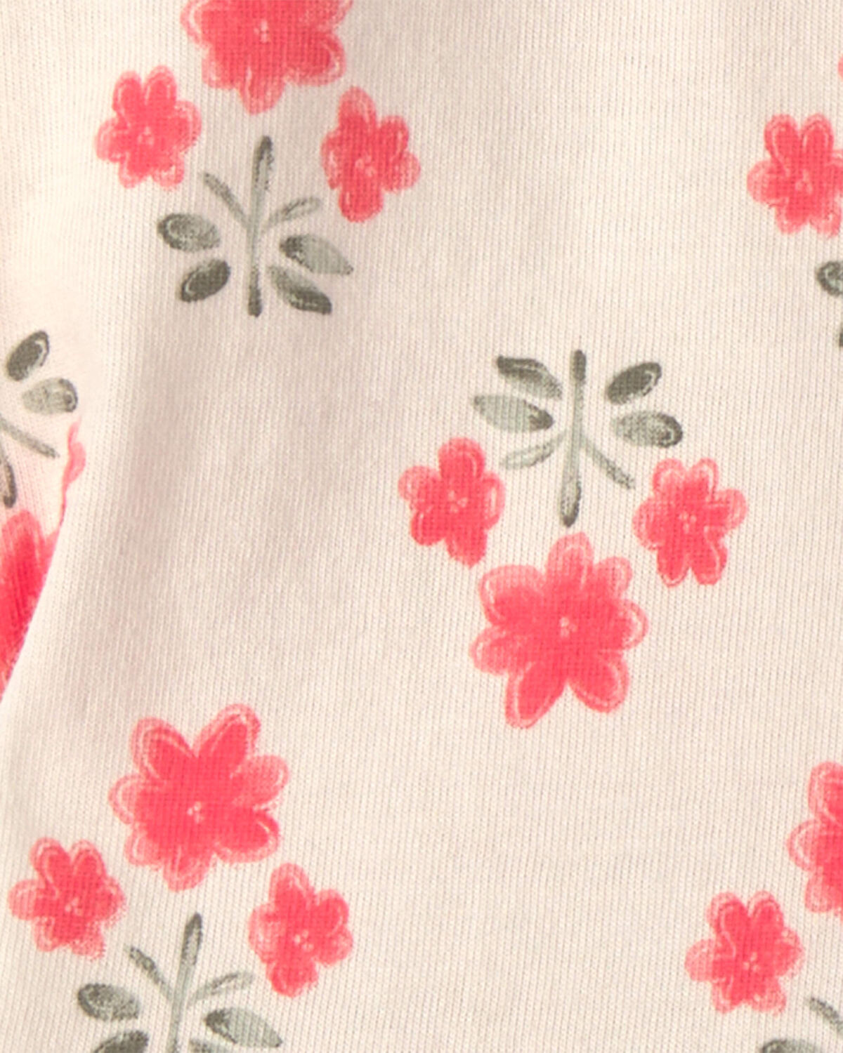 Baby Girl 3-Piece Floral Top & Short Set - Image 4