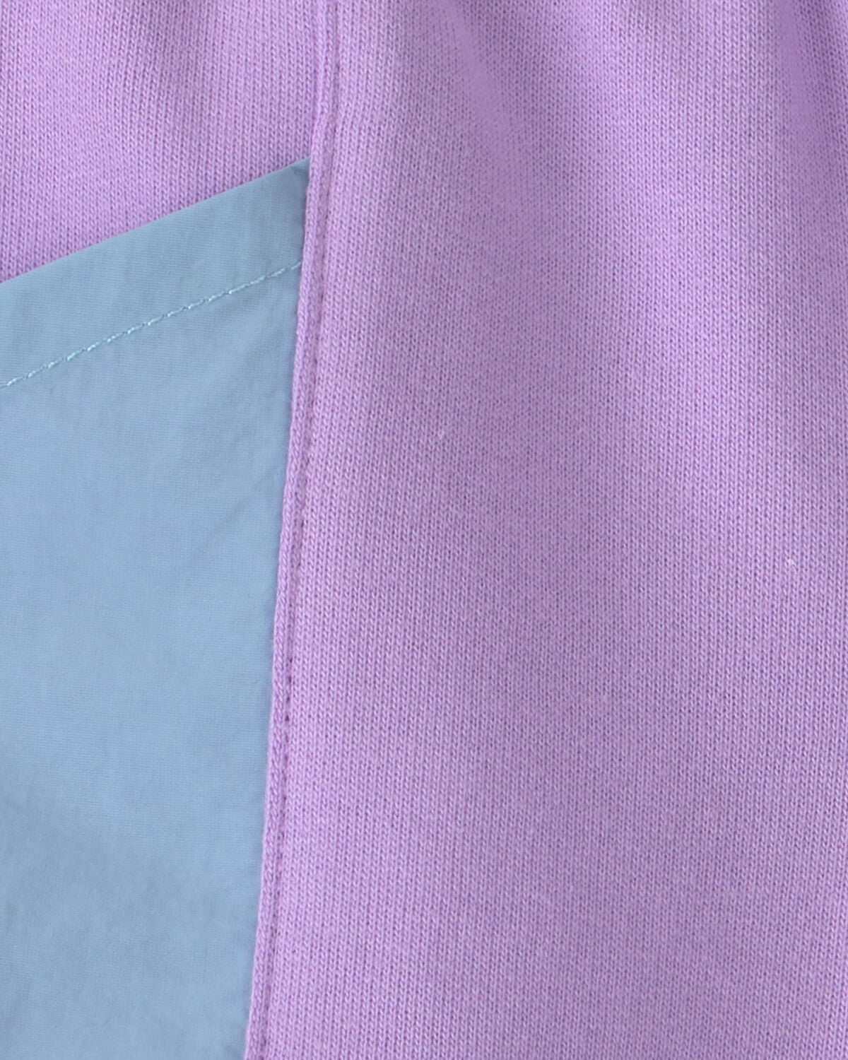 Baby Girl French Terry Shorts - Purple/Blue - Image 3