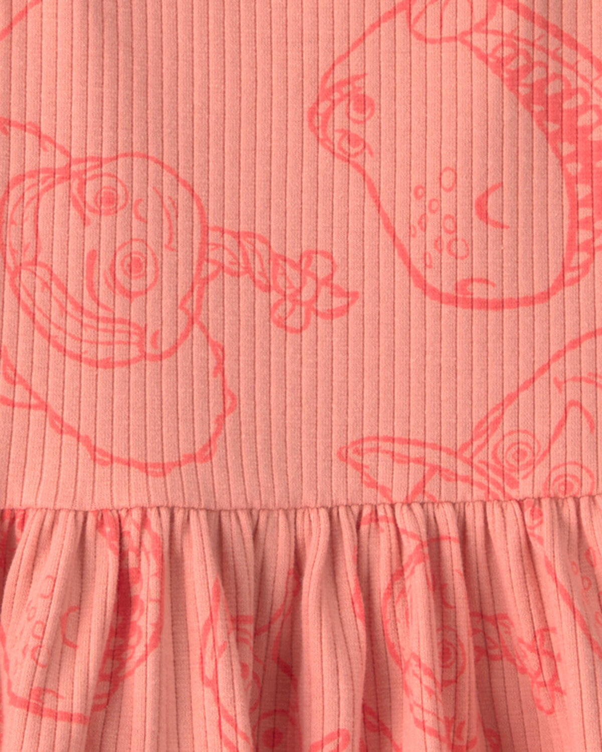 Baby Girl 2-Piece Pixar© Toy Story Sleeveless & Short Set - Coral - Image 2
