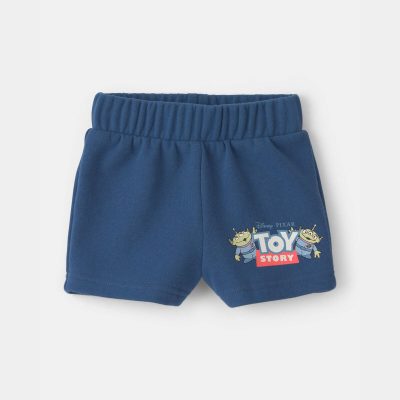 Baby Boy Pixar© Toy Story French Terry Shorts - Navy Blue