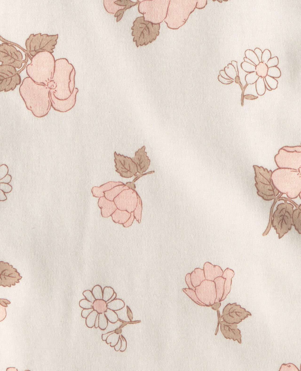 Baby Girl 4-Pack Floral Burp Cloths - Image 5