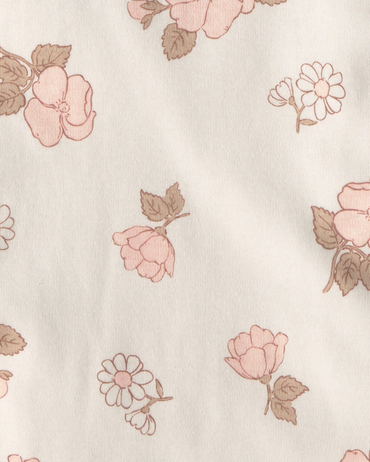 Baby Girl 4-Pack Floral Burp Cloths - Image 2