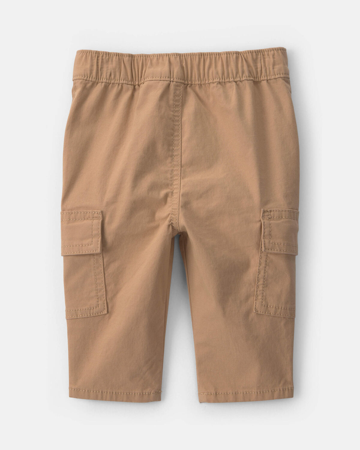 Baby Boy Wide-Leg Cargo Pants - Khaki - Image 2