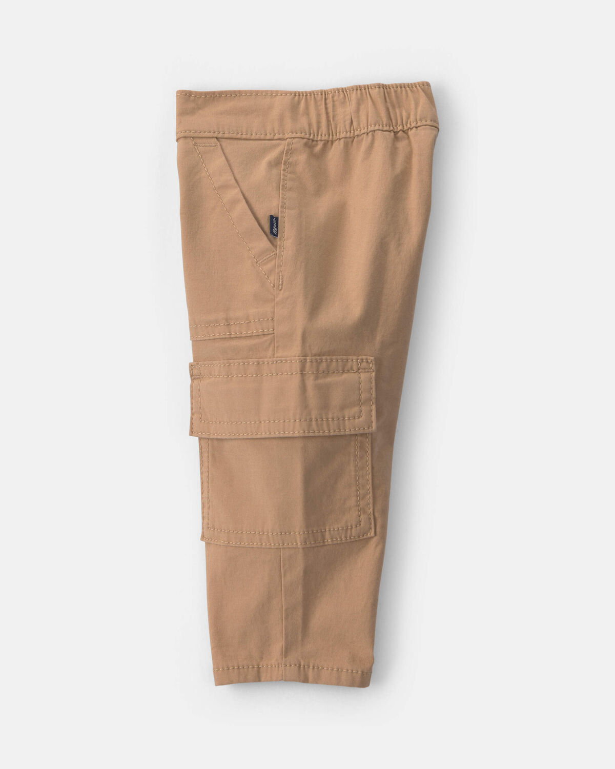 Baby Boy Wide-Leg Cargo Pants - Khaki - Image 3