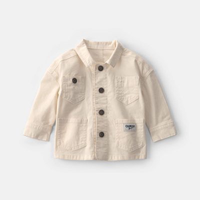 Baby Canvas Jacket - Ivory