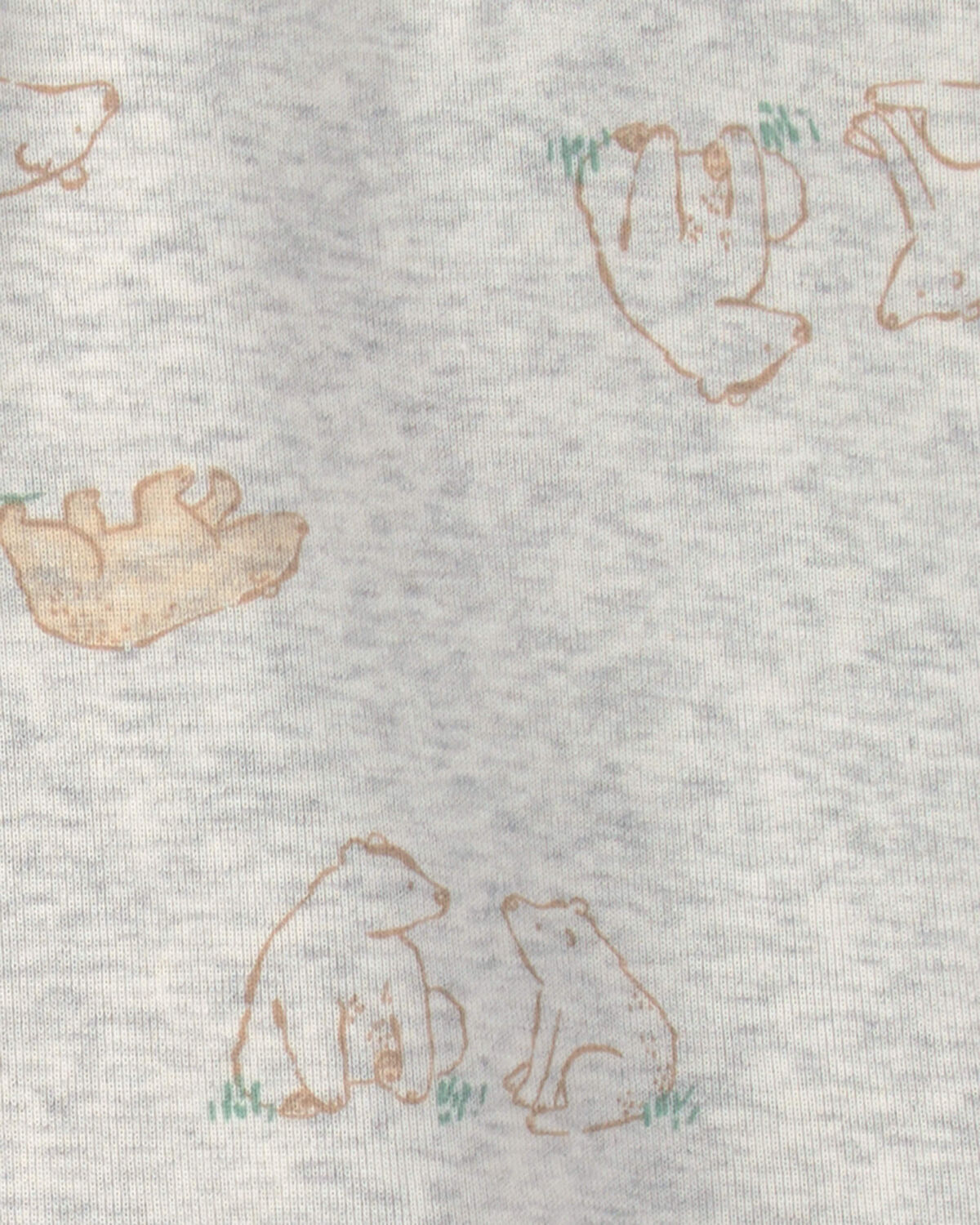 Baby 4-Piece Bear Layering Set - Grey - Image 3
