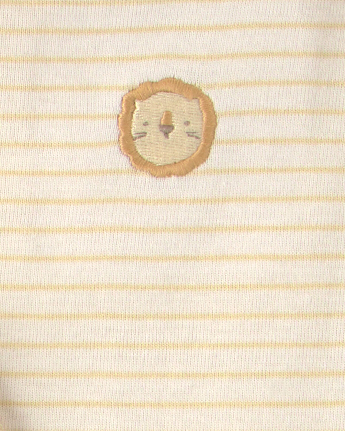 Baby 3-Piece Lion Terry Layering Set - Yellow - Image 6