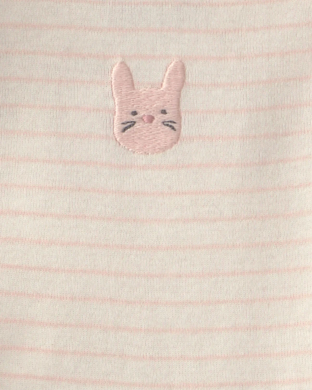 Baby Girl 3-Piece Bunny Terry Layering Set - Pink - Image 4