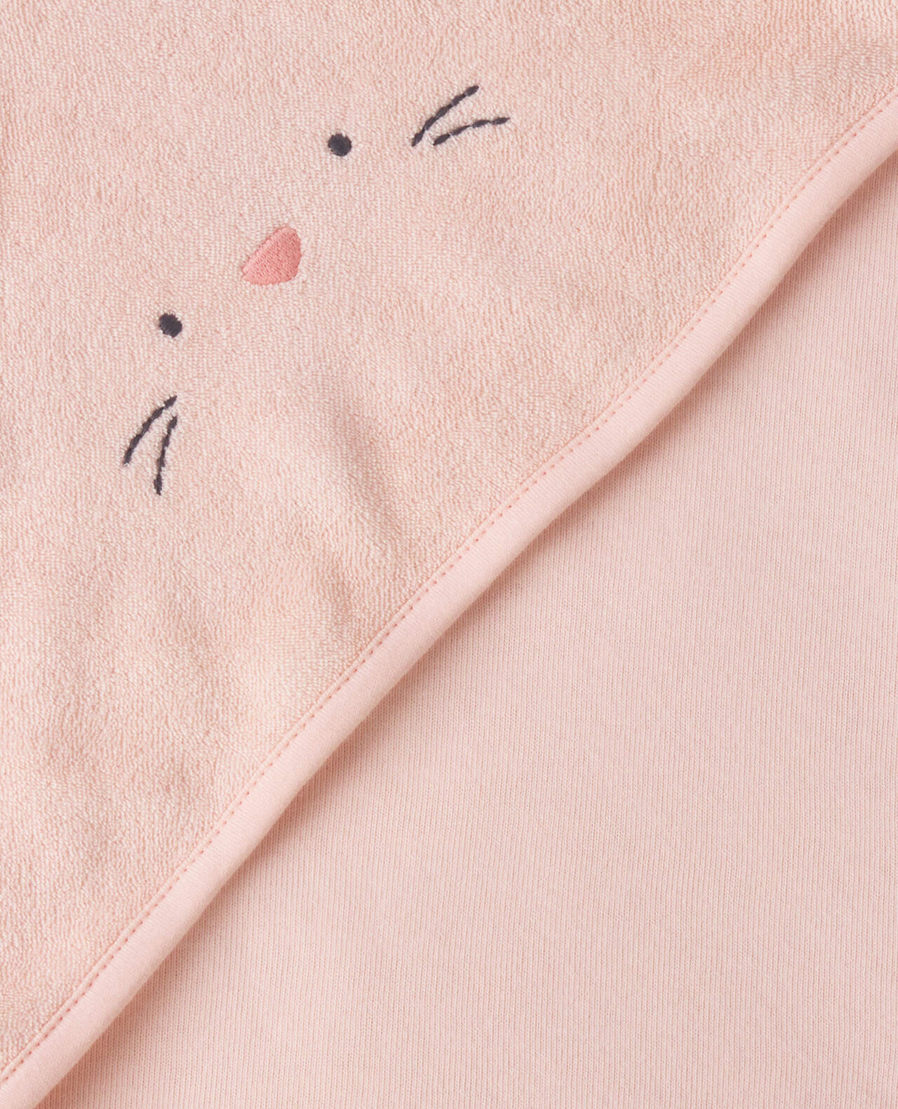 Baby Girl 2-Pack Bunny Terry Towels - Pink - Image 5