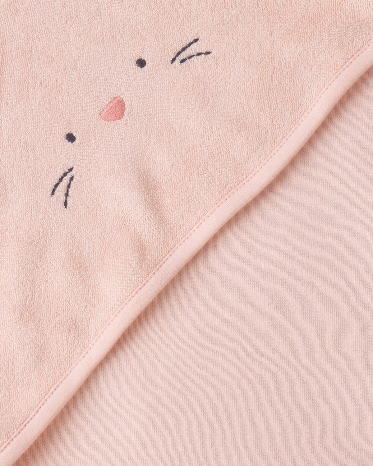 Baby Girl 2-Pack Bunny Terry Towels - Pink - Image 4