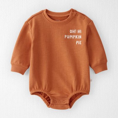 Baby Organic Cotton Pumpkin Pie Bubble