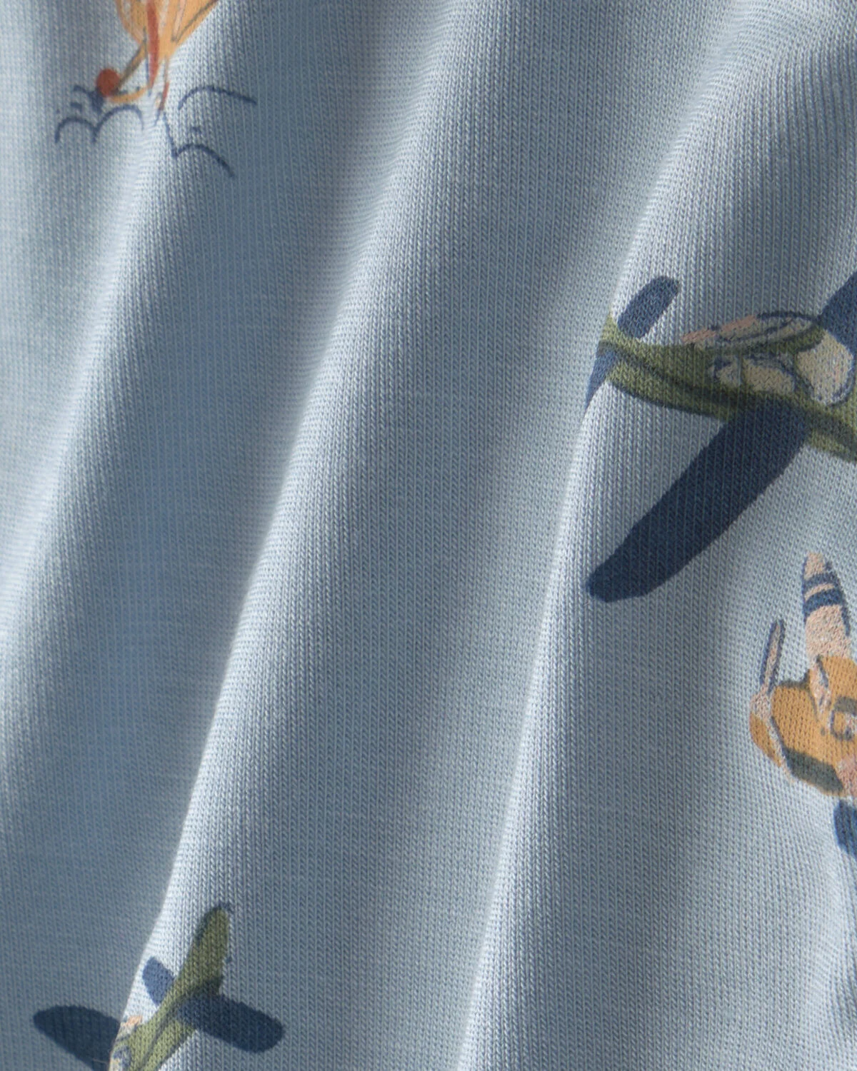 Baby Boy 2-Pack PurelySoft™ Vintage Plane Rompers - Blue - Image 3