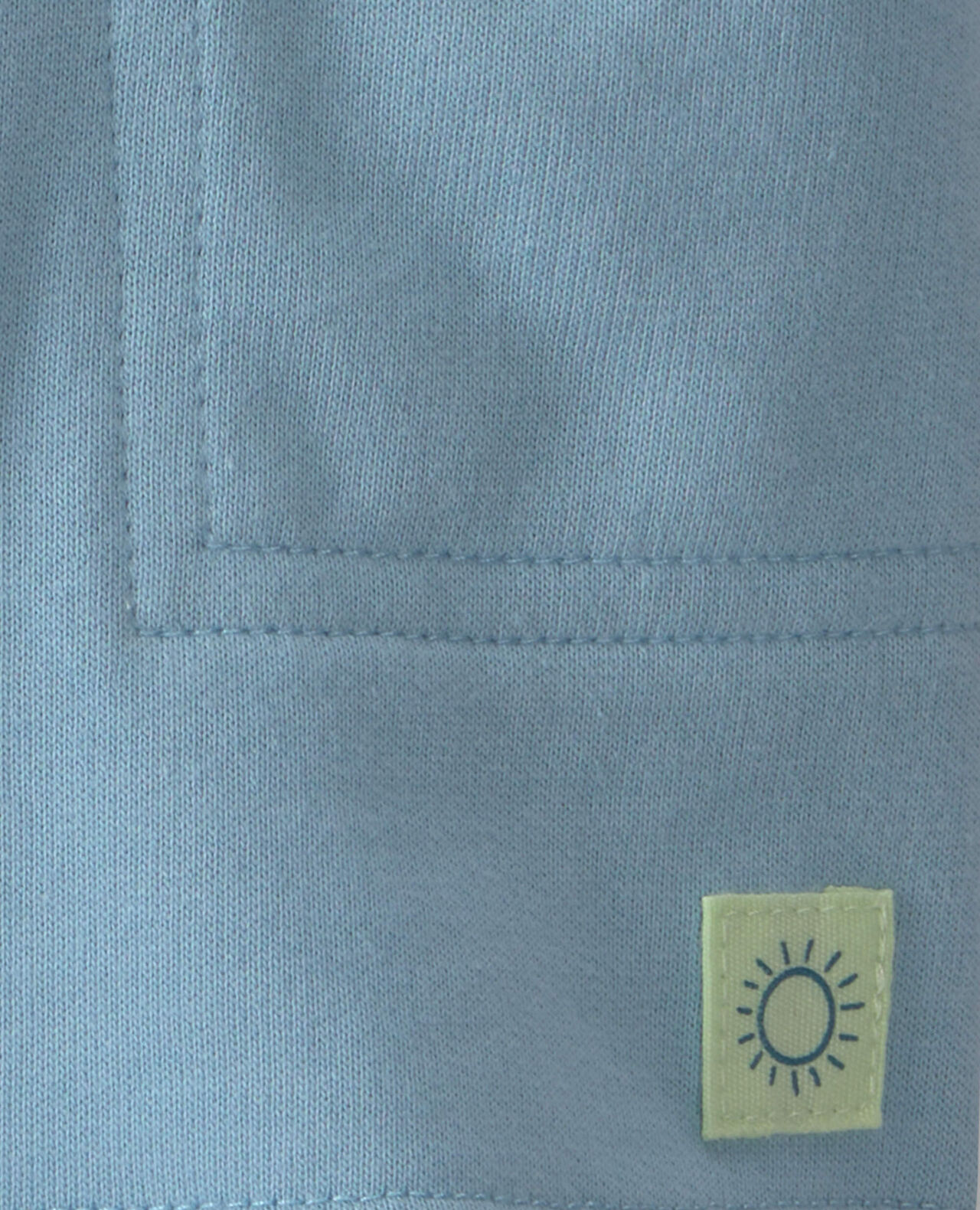 Baby Girl French Terry Skort - Blue - Image 4