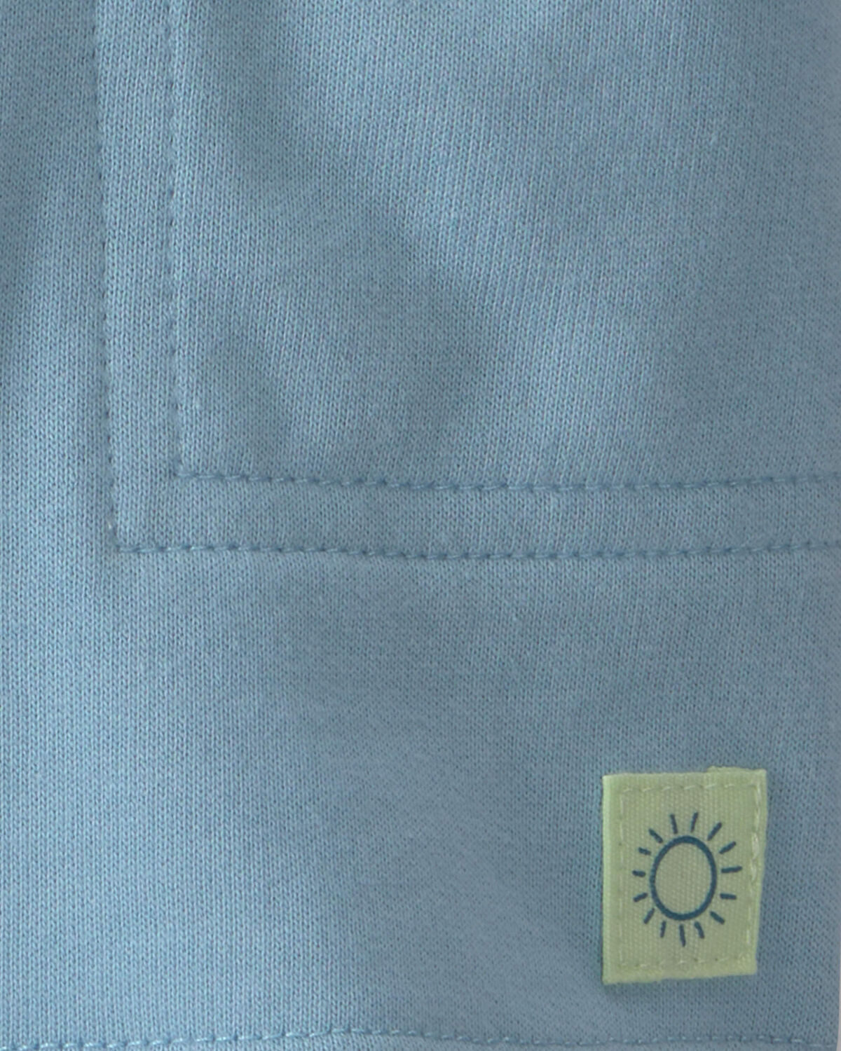 Baby Girl French Terry Skort - Blue - Image 3