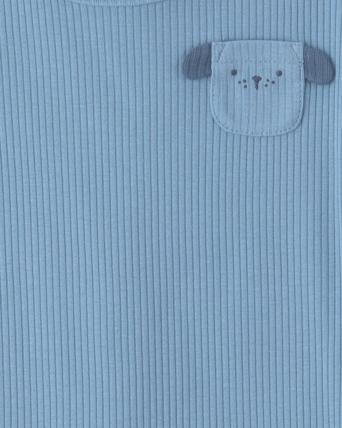 Baby Boy 2-Pack Dog Short-Sleeve Rompers - Blue - Image 3