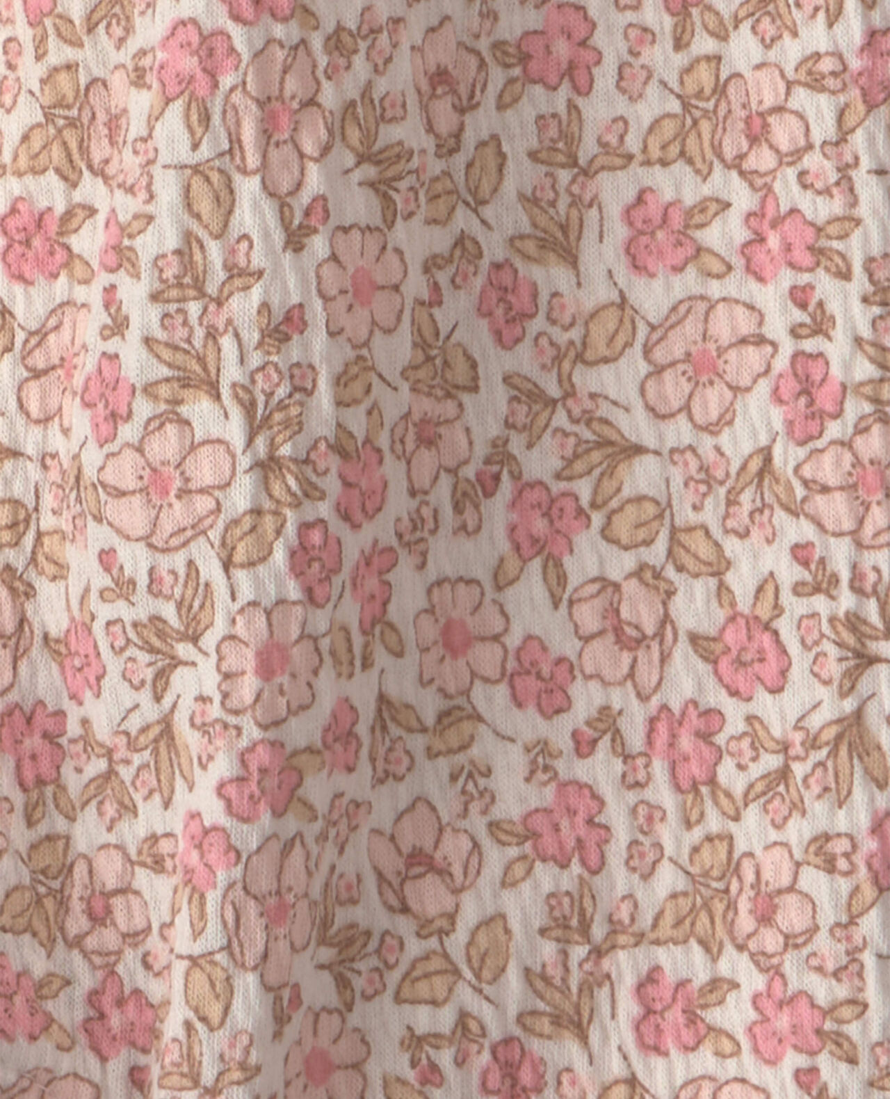 Baby Girl Floral Jumpsuit - Pink - Image 5