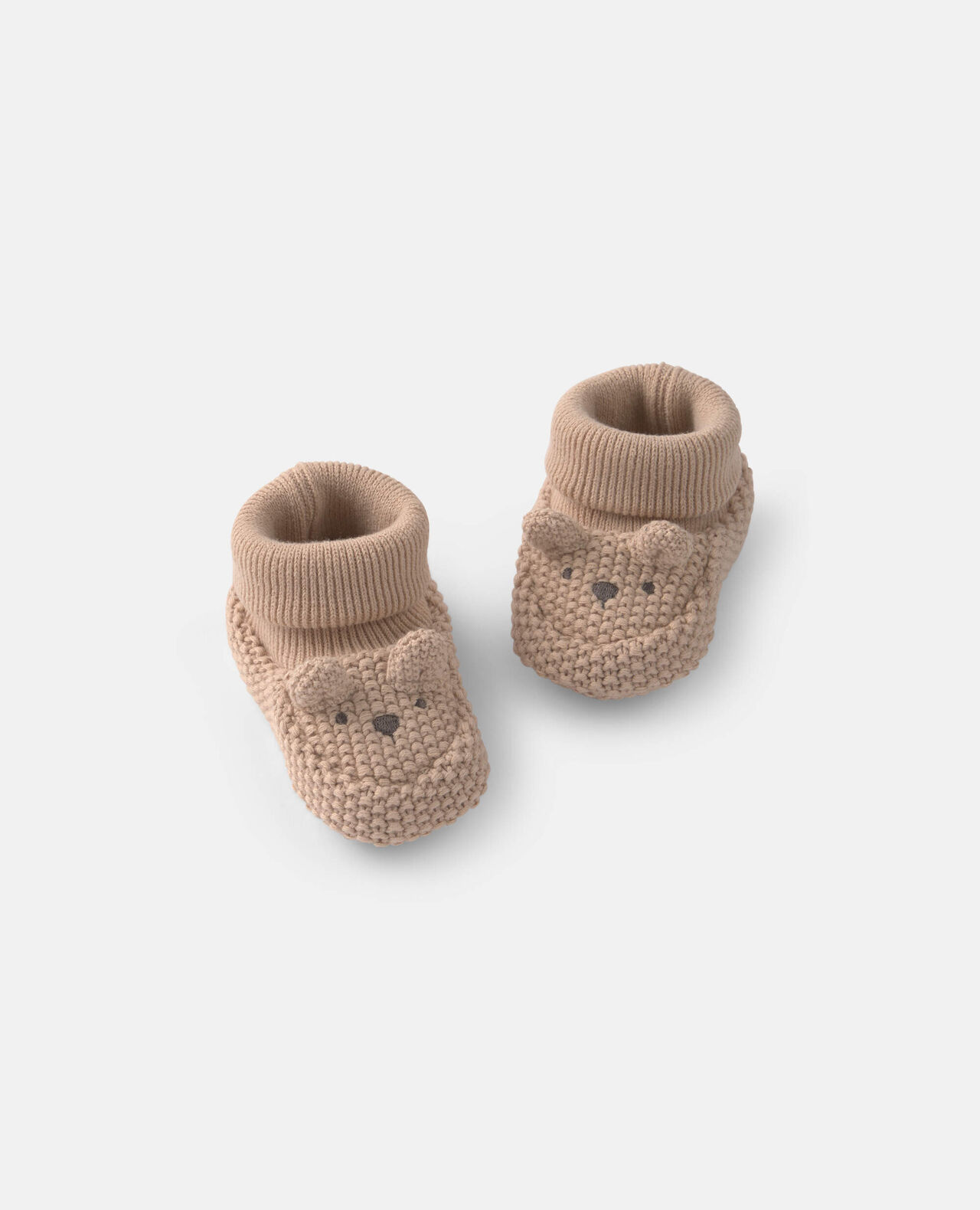 Baby Easter Bunny Booties - Ivory - Image 3