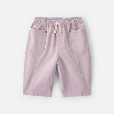 Baby Girl Barrel Pants - Purple