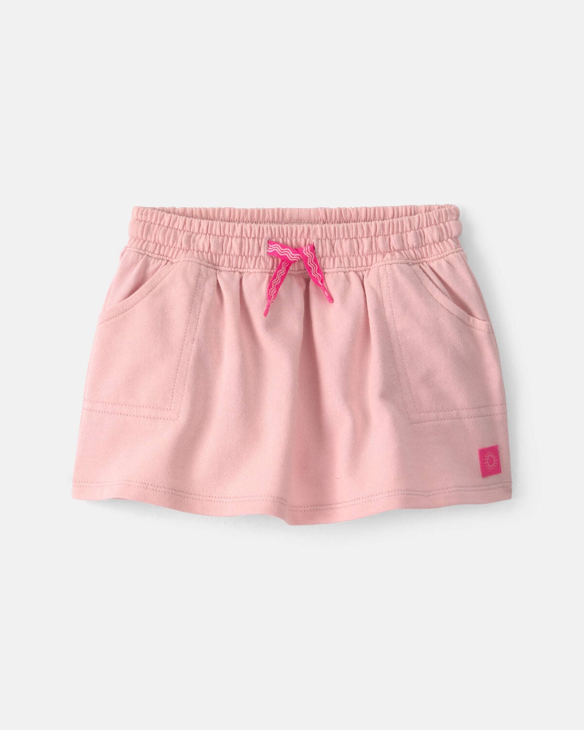 Baby Girl French Terry Skort - Pink