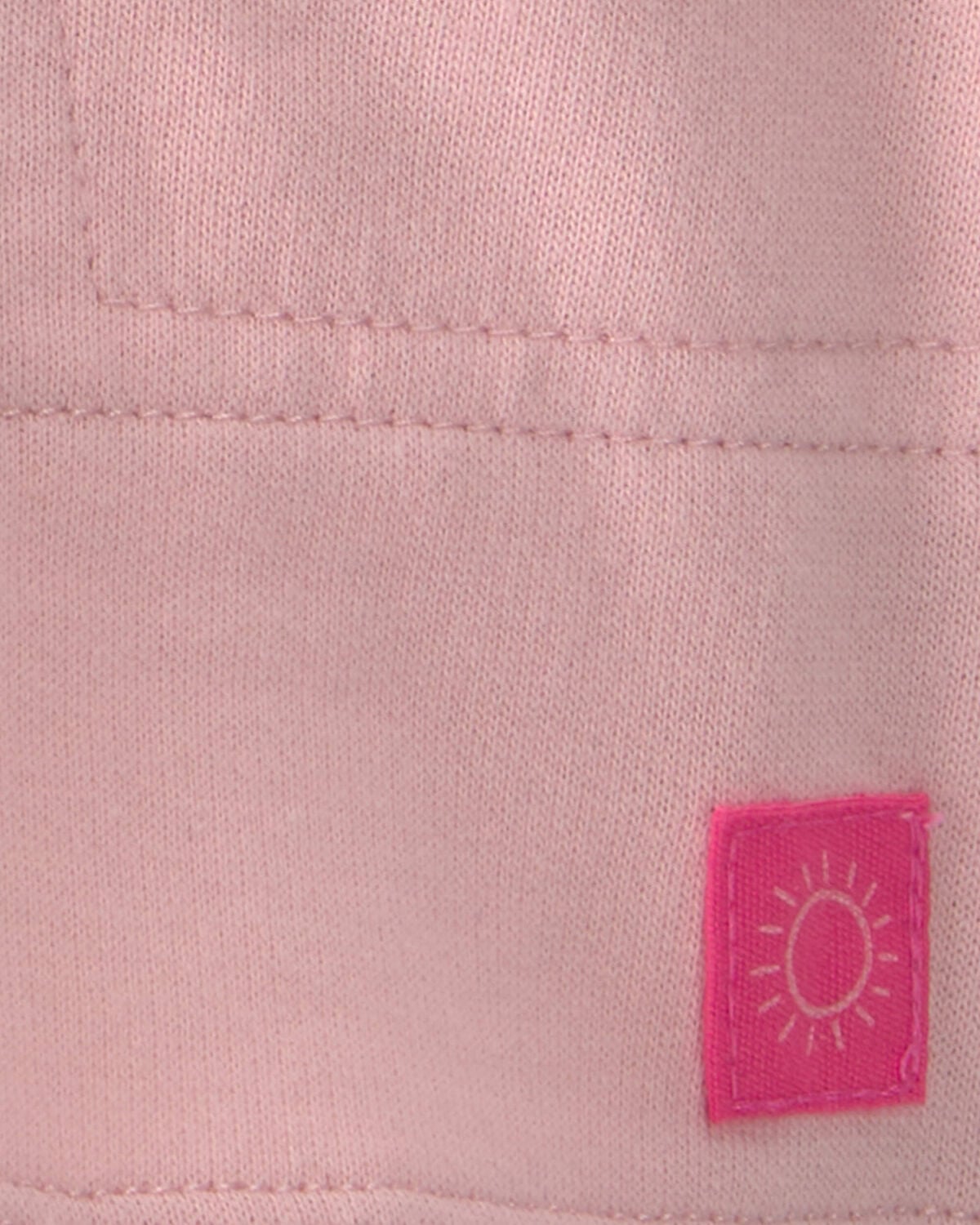 Baby Girl French Terry Skort - Pink - Image 3