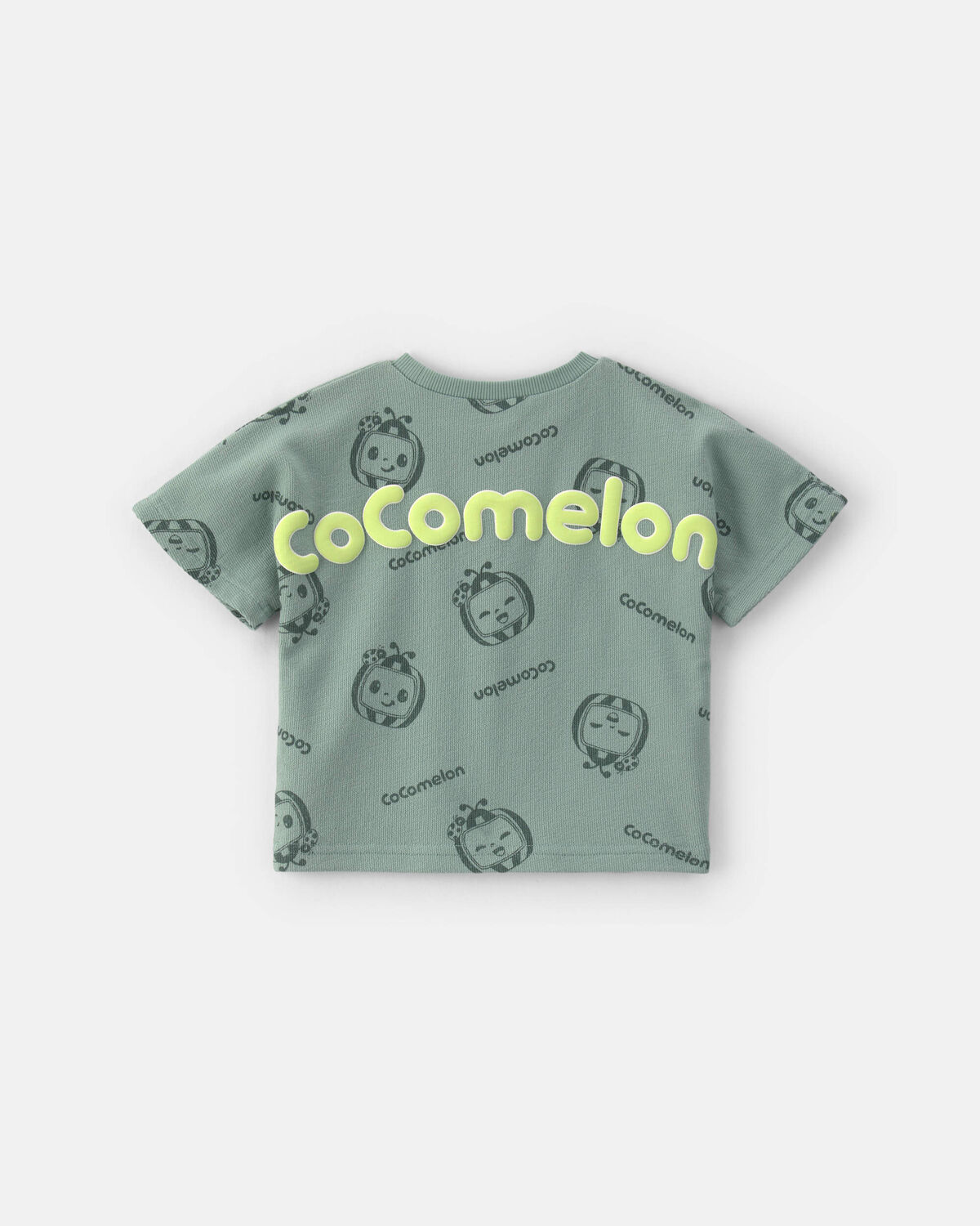 Baby Boy 2-Piece CoComelon Short-Sleeve Top & Short Set - Green - Image 2
