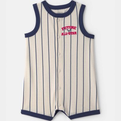 Baby Boy 'Future All-Star' Baseball Romper
