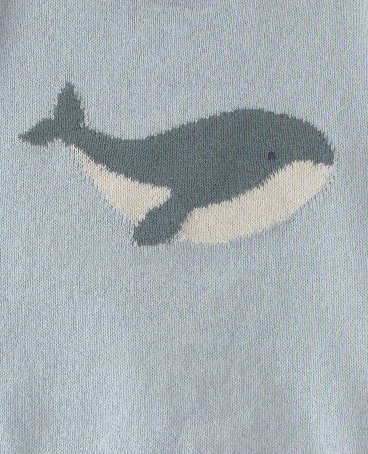 Baby 2-Piece Whale Short-Sleeve Sweater Top & Short Set - Blue - Image 5