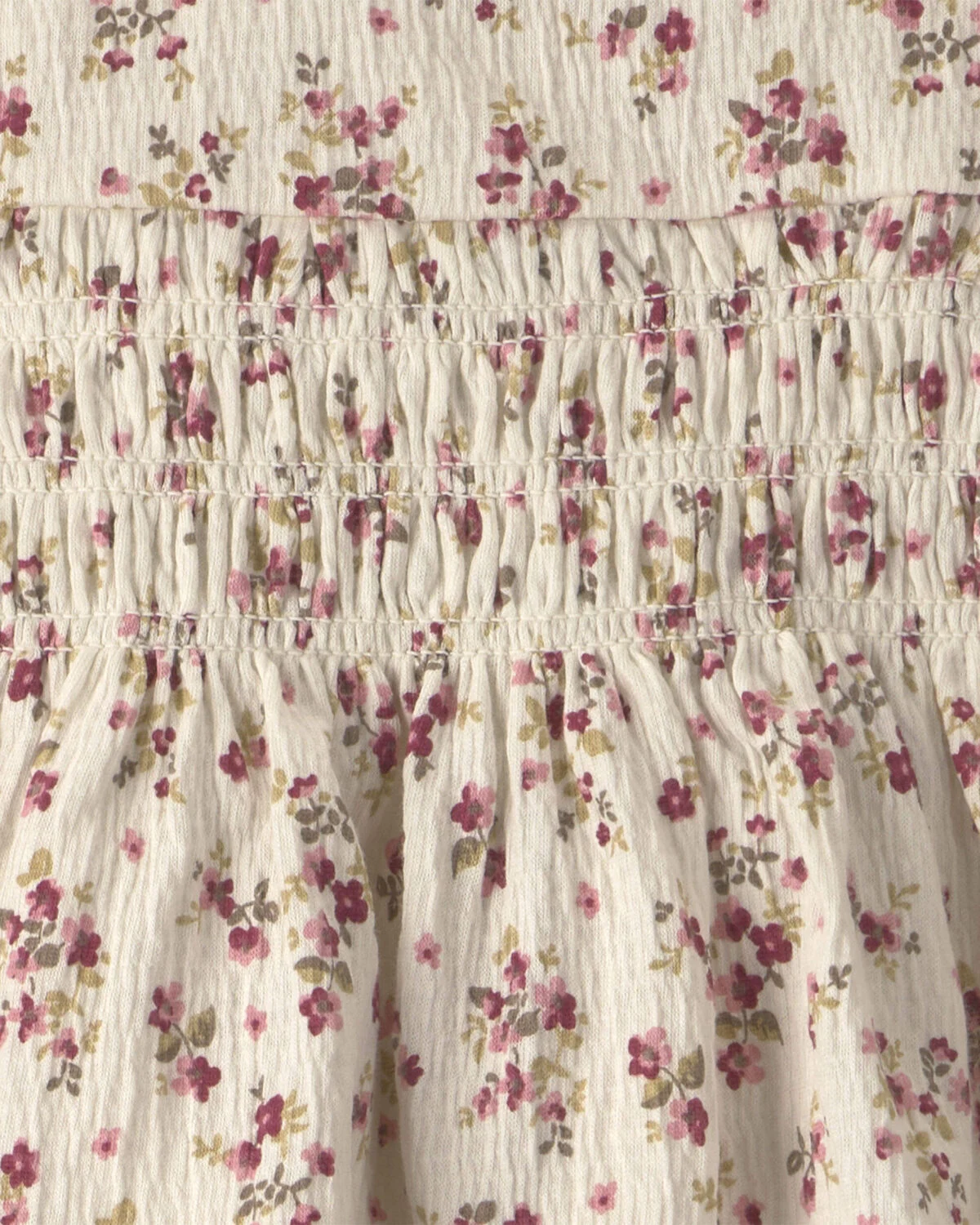 Baby Girl 2-Piece Organic Cotton Smocked Top & Pant Set - Image 4