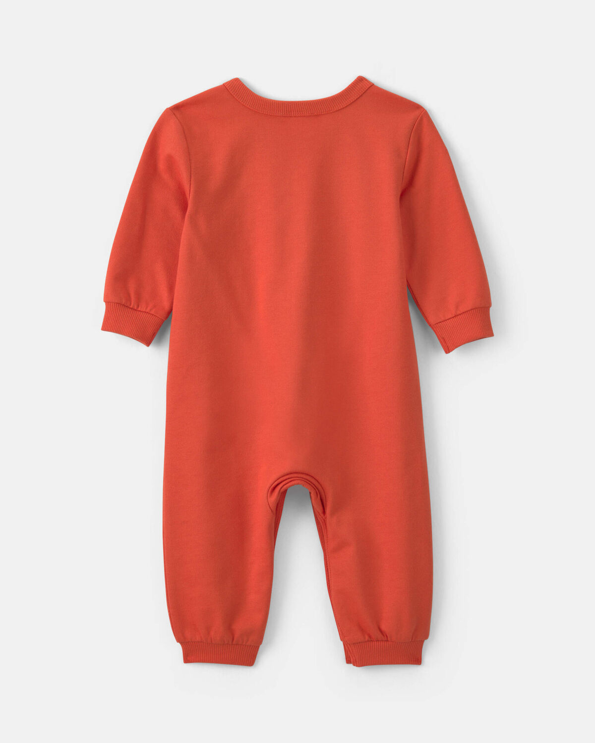 Baby 2-Piece Pumpkin Long-Sleeve Jumpsuit - Orange - Image 2