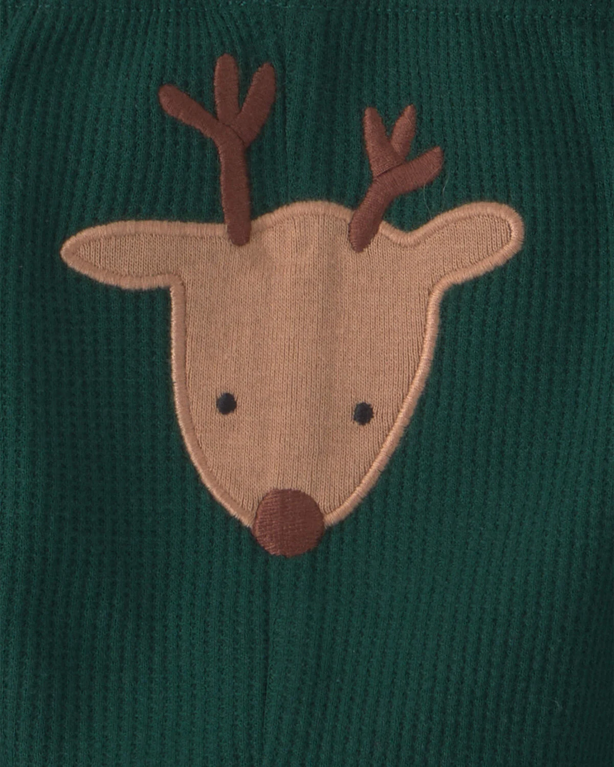 Baby 2-Piece 'Baby's First Christmas' Long-Sleeve Bodysuit & Pant Set - Ivory/Green - Image 4