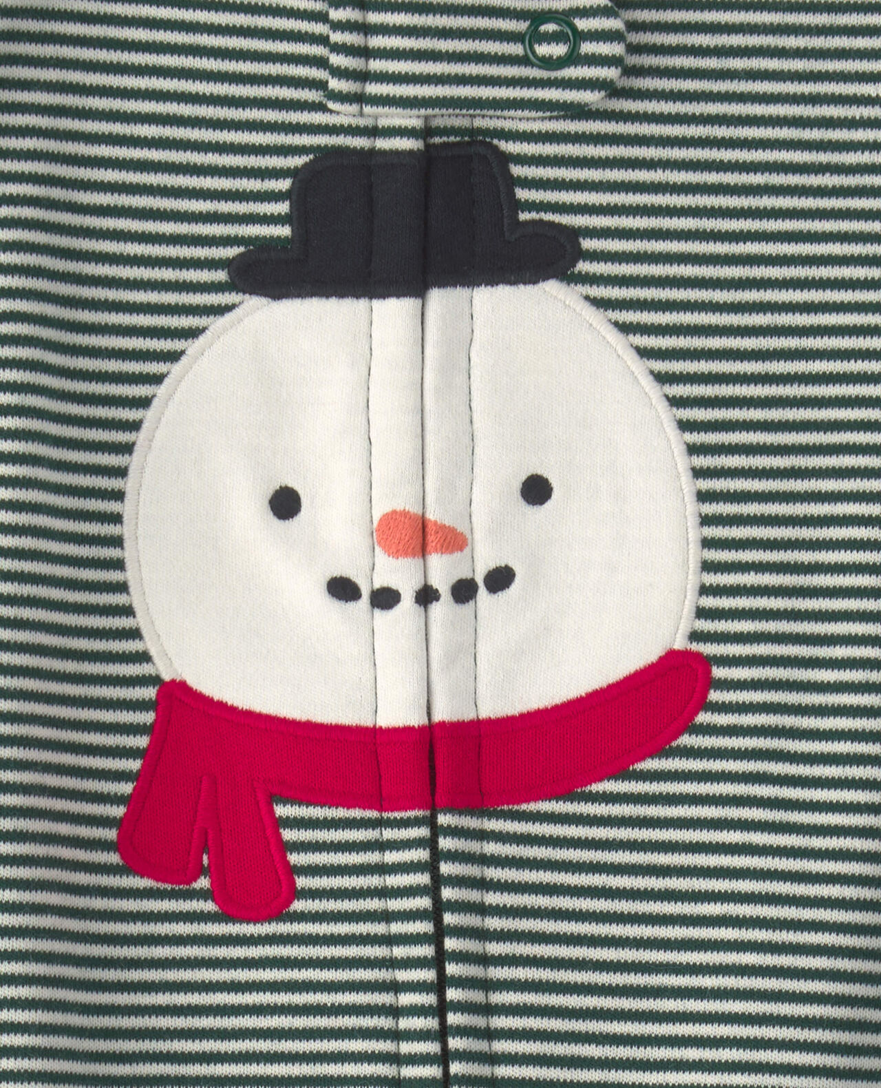Baby Halloween 2-Way Zip 100% Cotton Sleep & Play Pajamas - Cream - Image 6