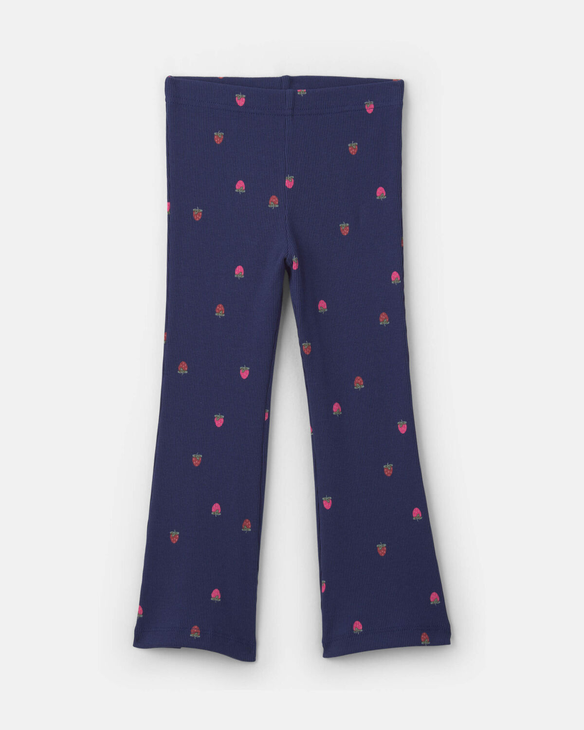 Baby Girl 2-Piece 'Sweet & Kind' Strawberry Sweatshirt & Pant Set - Navy Blue - Image 2