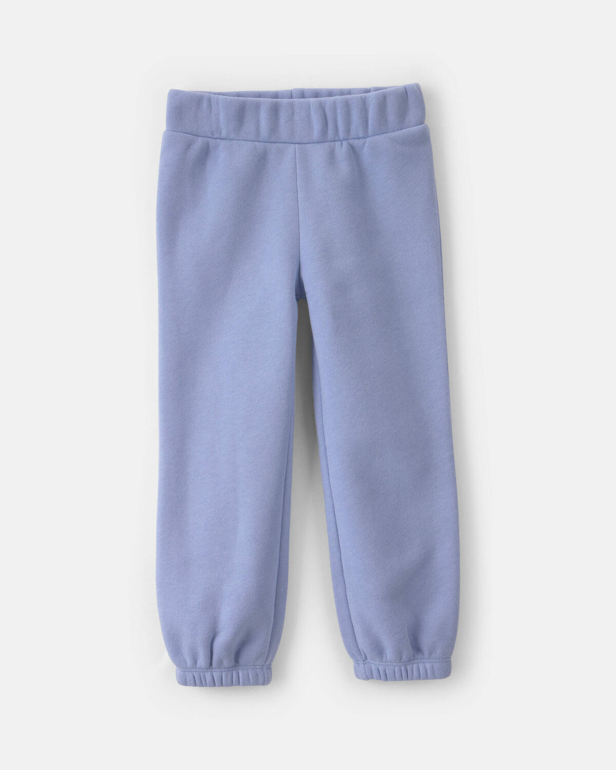 Baby Girl 2-Piece Cheetah Fleece Long-Sleeve Top & Pant Set - Blue - Image 2