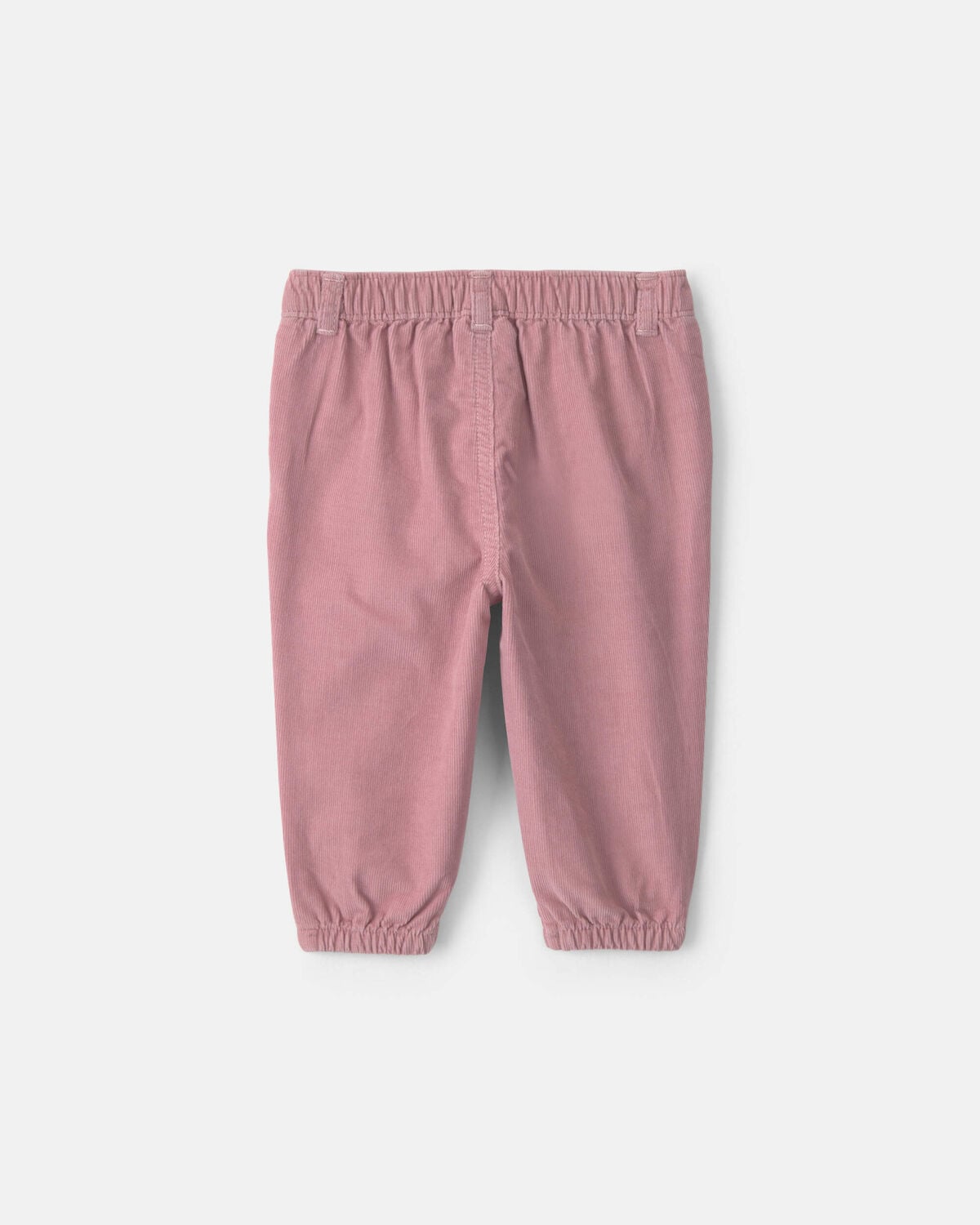 Baby Girl Floral Corduroy Baggy Pants - Purple - Image 2