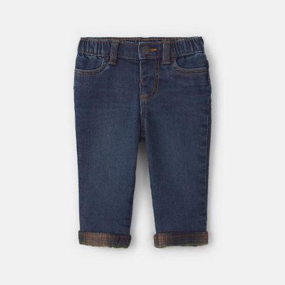Baby Boy Denim Jeans - Dark Wash