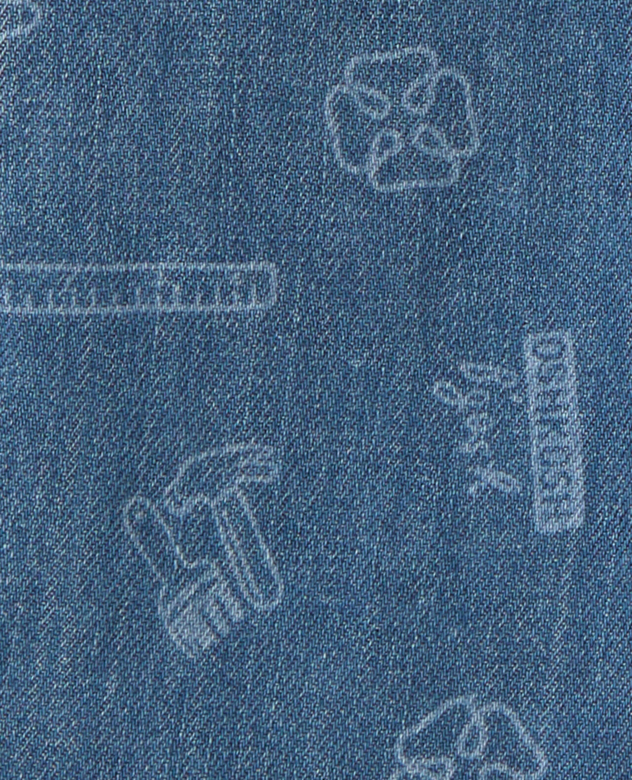 Baby Logo Denim Overalls - Light Wash - Image 4