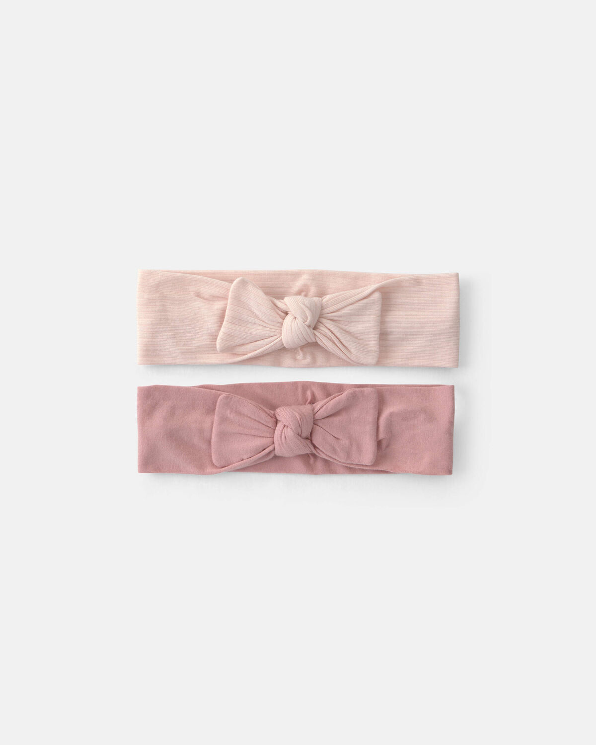 Baby Girl 2-Pack Bow PurelySoft™ Headwraps - Pink