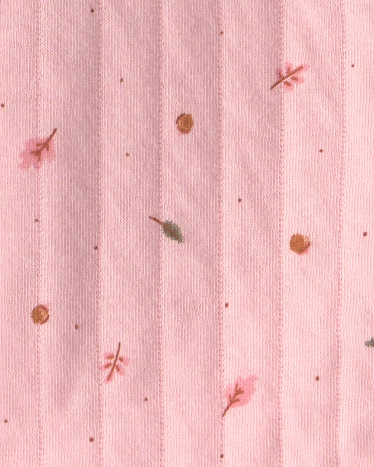 Baby Girl 3-Piece Leaves Layering Set - Pink - Image 5