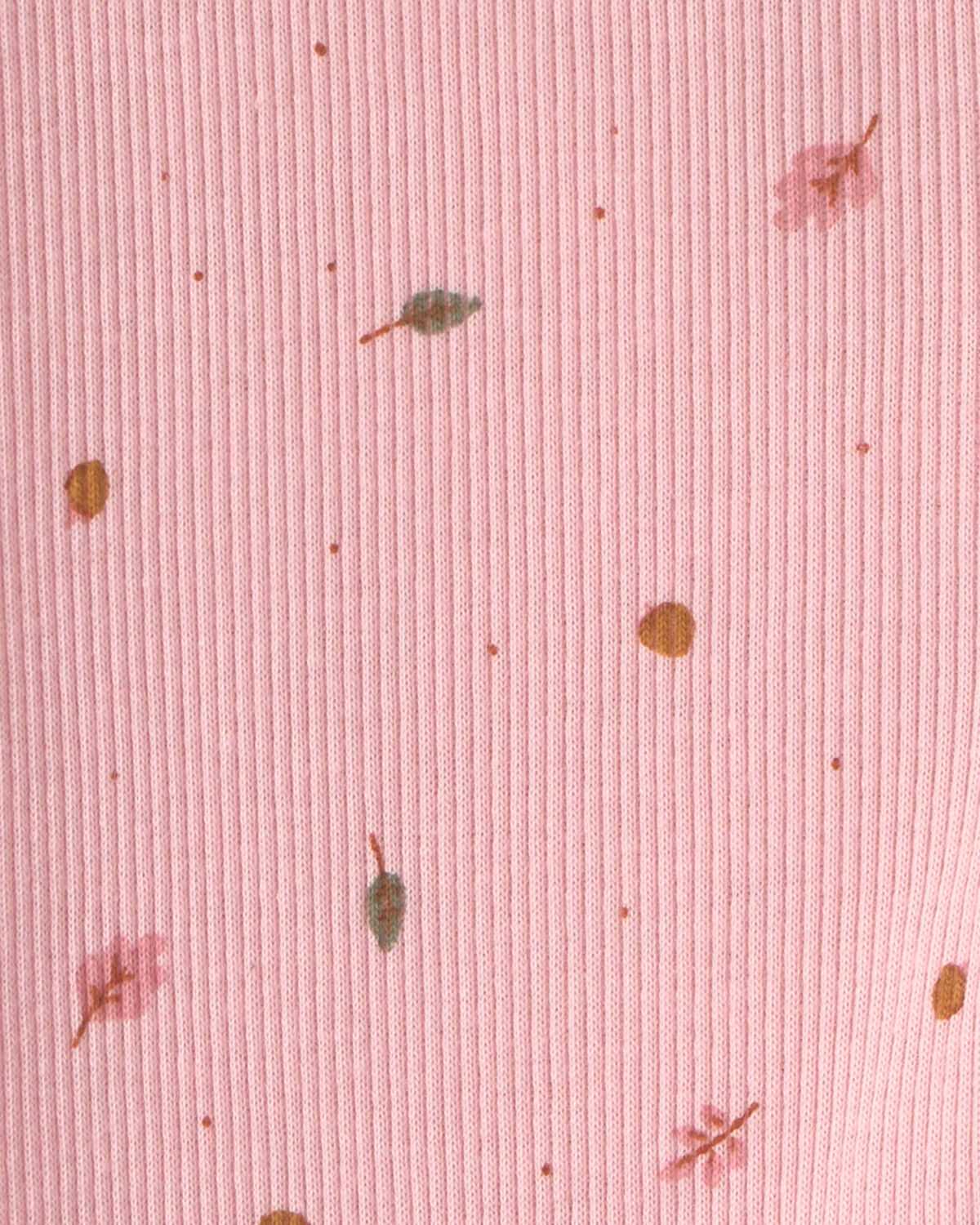 Baby Girl 3-Piece Leaves Layering Set - Pink - Image 3