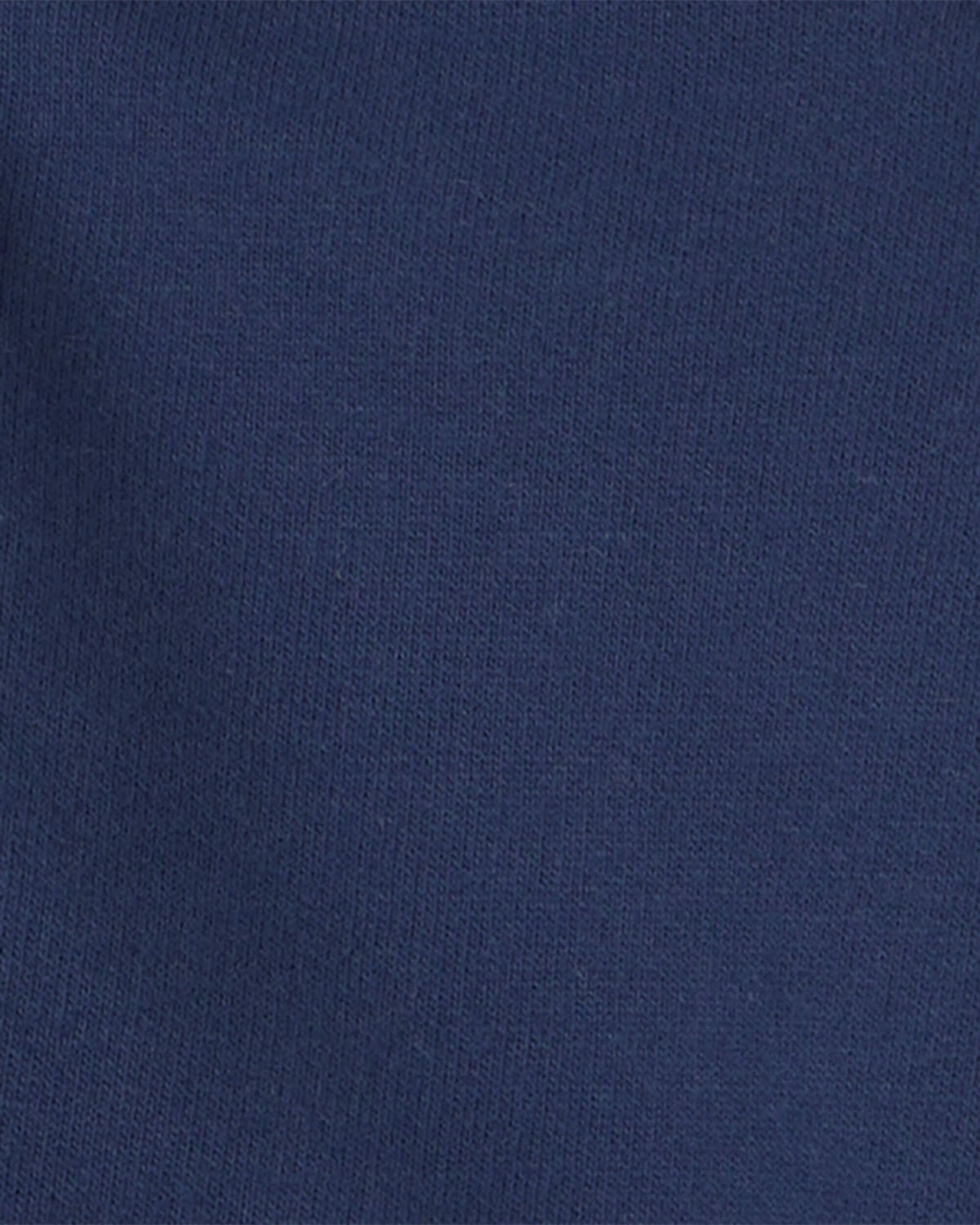 Baby Boy 3-Piece Football French Terry Layering Set - Navy Blue - Image 3