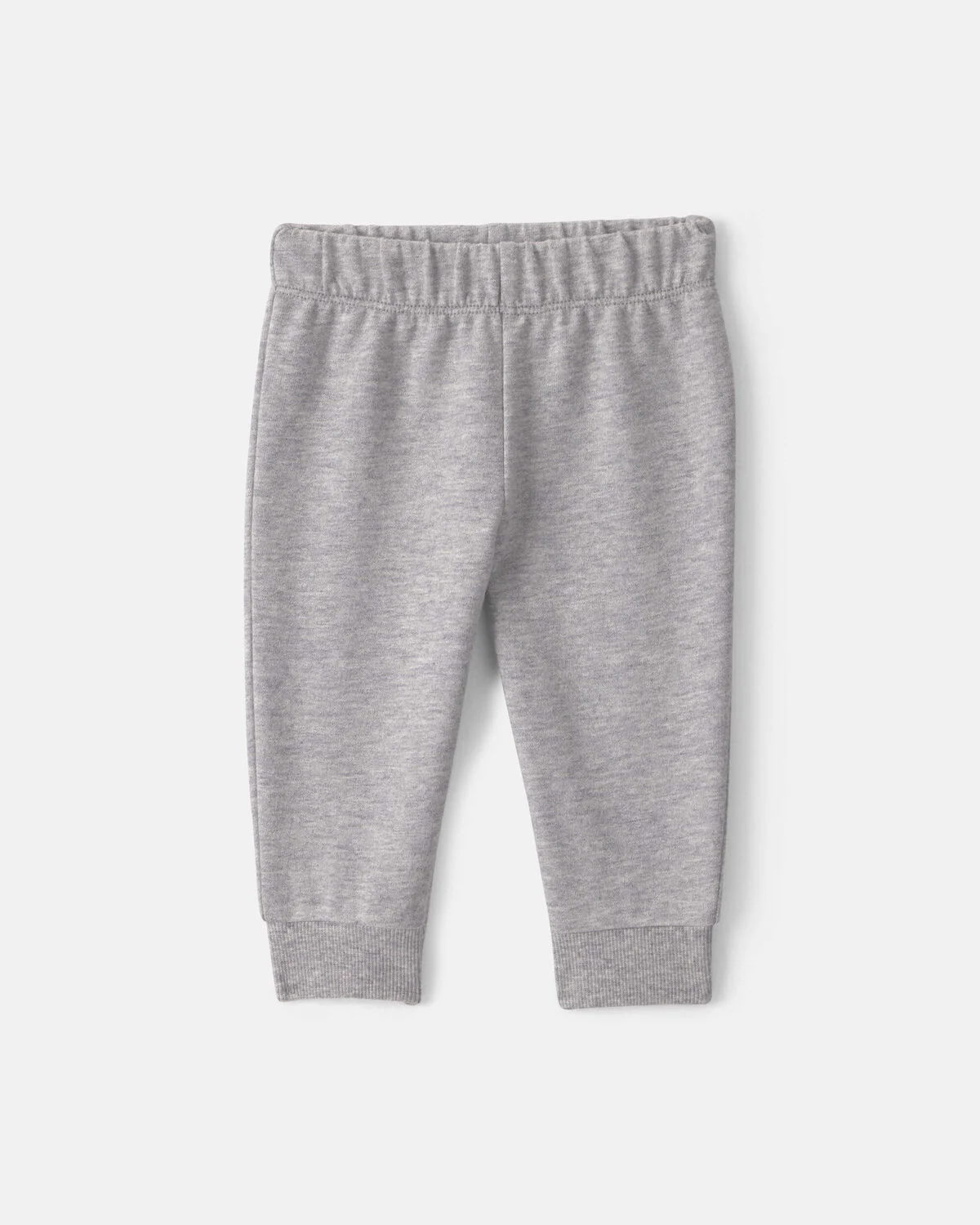 Baby Boy 3-Piece Quilted French Terry Layering Set - Grey - Image 2