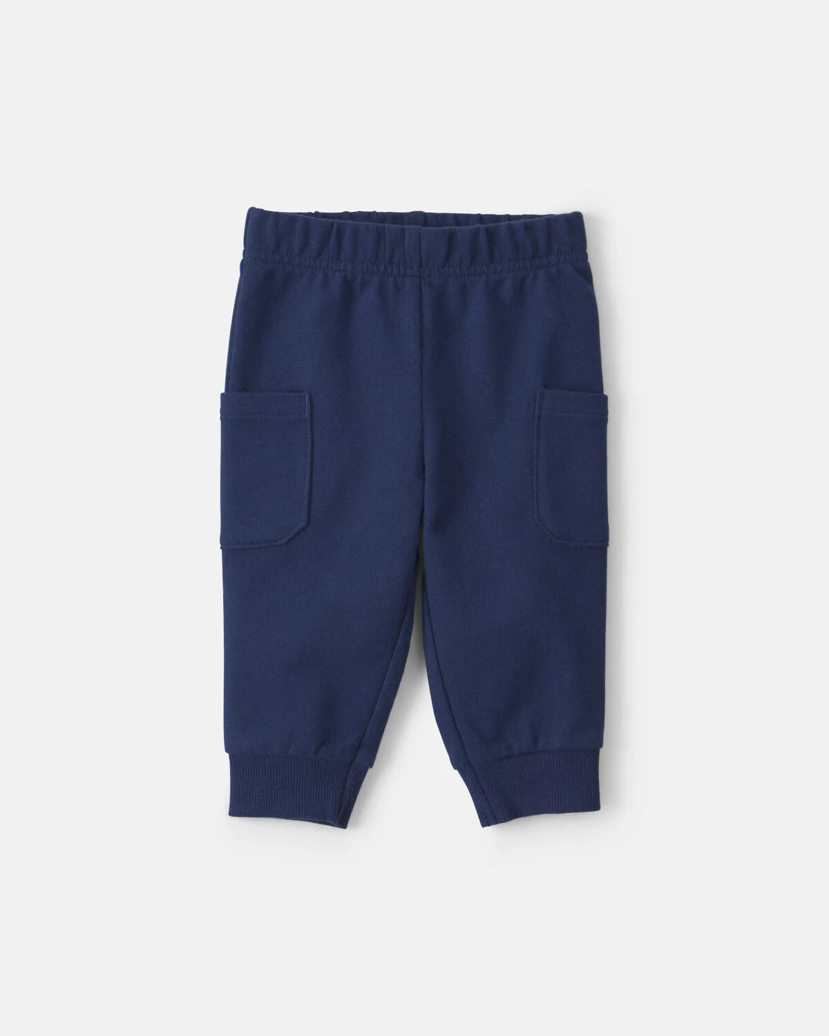 Baby Boy 3-Piece Buffalo Check Long-Sleeve Layering Set - Navy Blue - Image 2