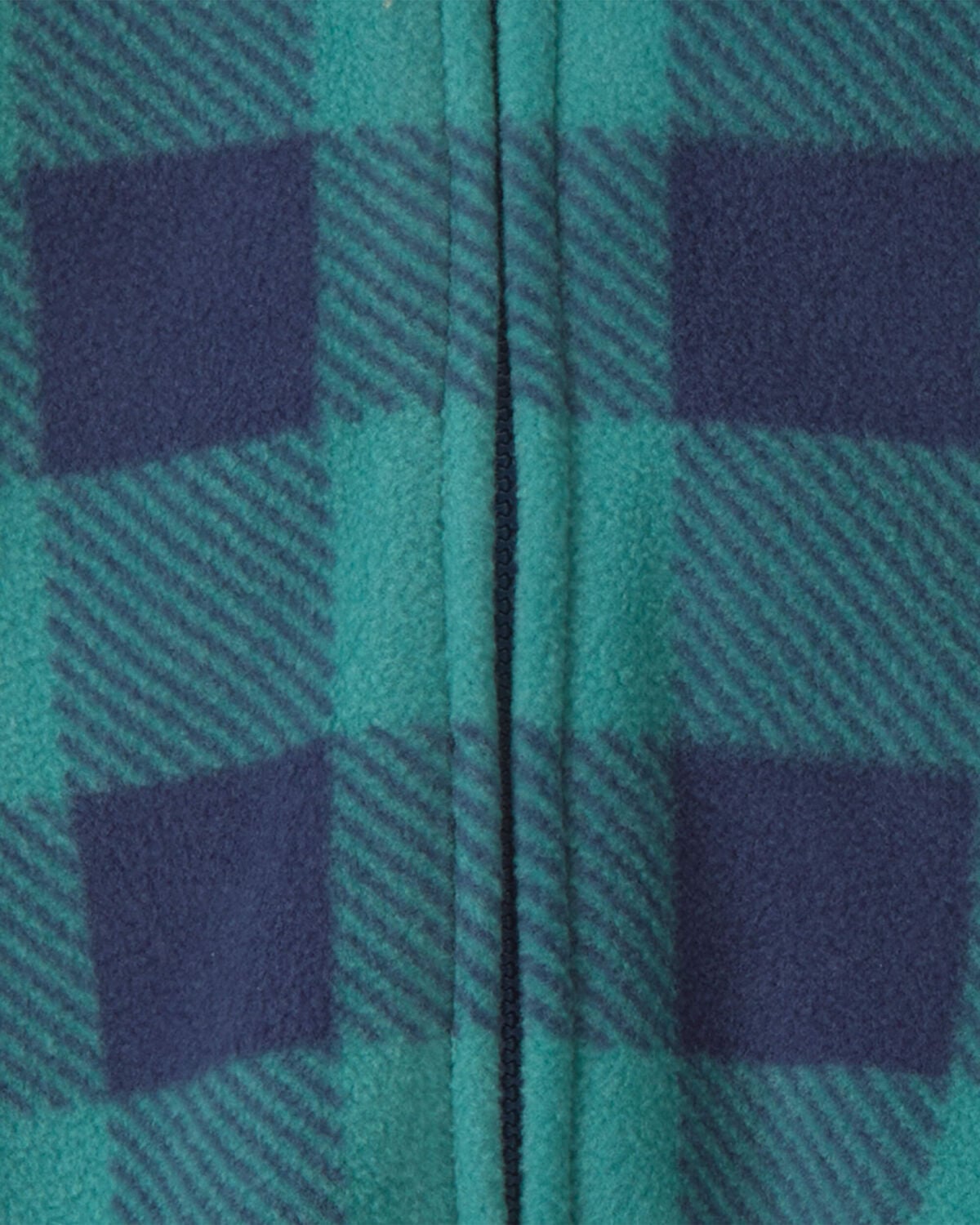 Baby Boy 3-Piece 'Little Adventurer' Buffalo Check Fleece Layering Set - Image 3