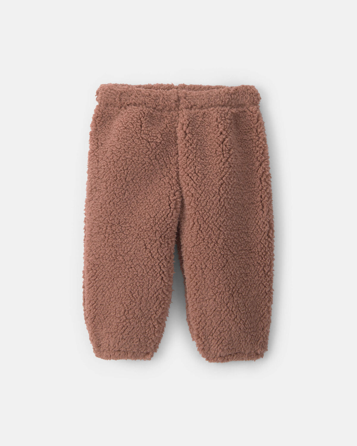 Baby Boy 3-Piece Dog Teddy Fleece Layering Set - Brown - Image 2