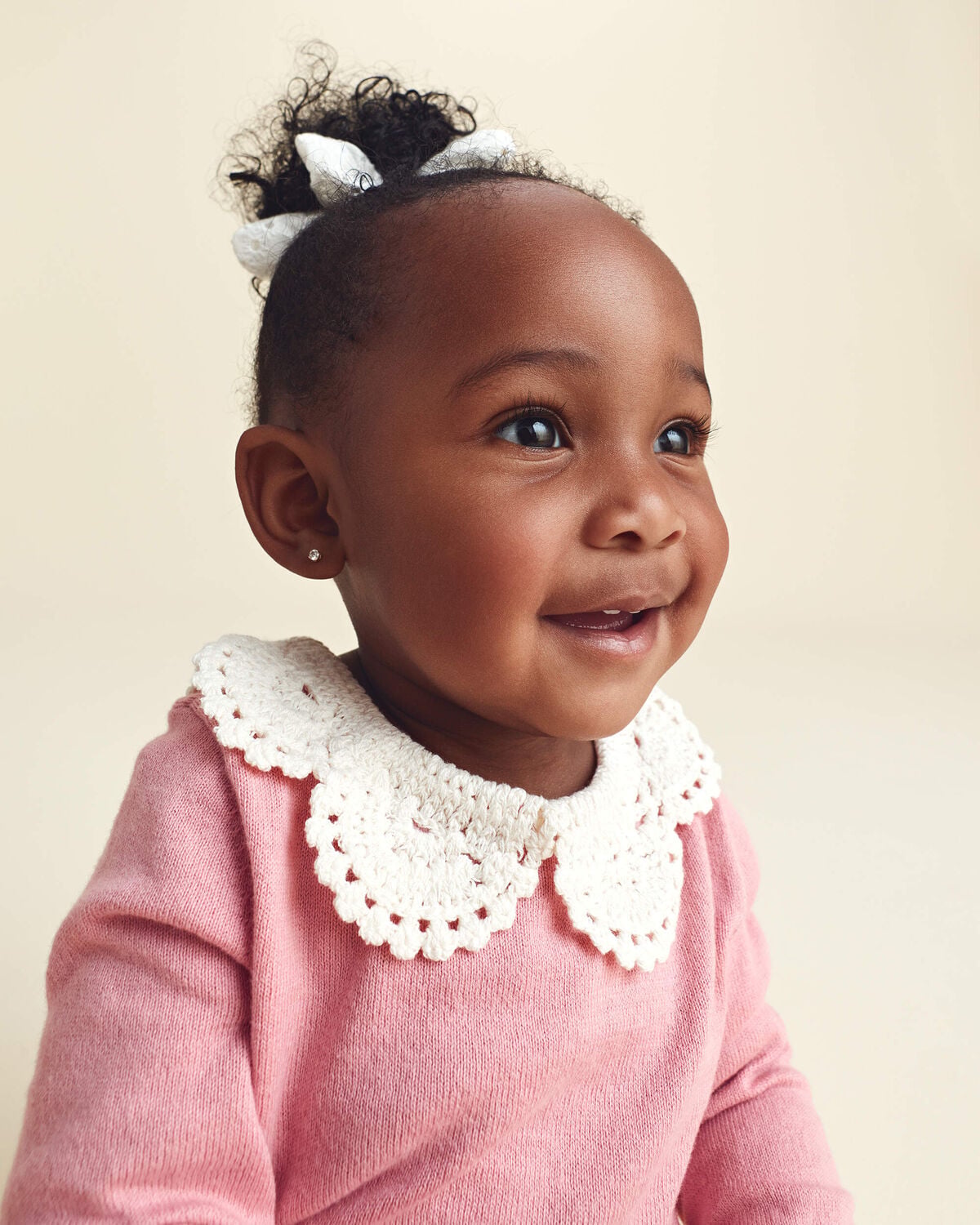 Baby Girl 2-Piece Long-Sleeve Sweater Top & Pant Set - Pink - Image 4