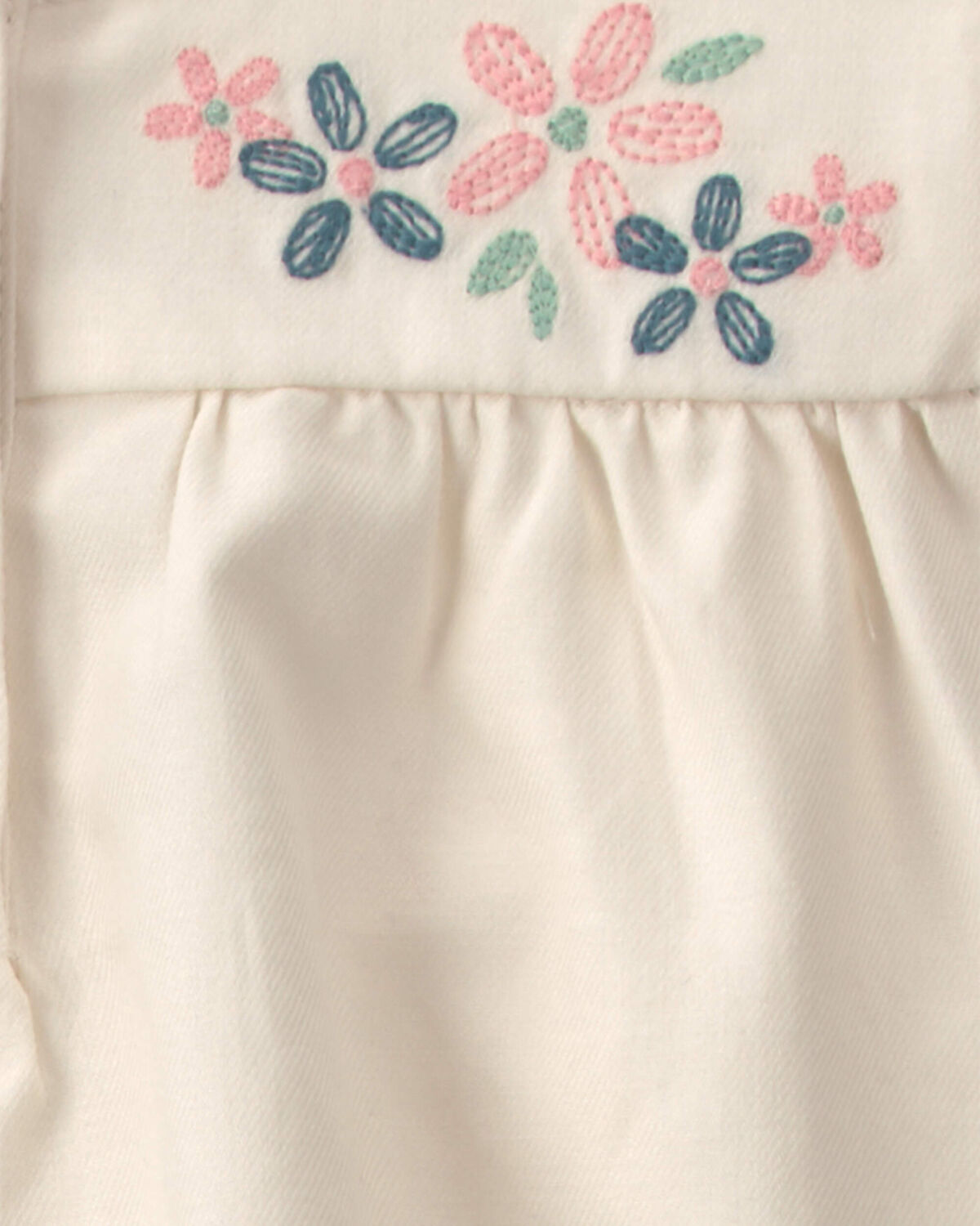 Baby Girl 2-Piece Floral Long-Sleeve Top & Pant Set - Pink/Cream - Image 5