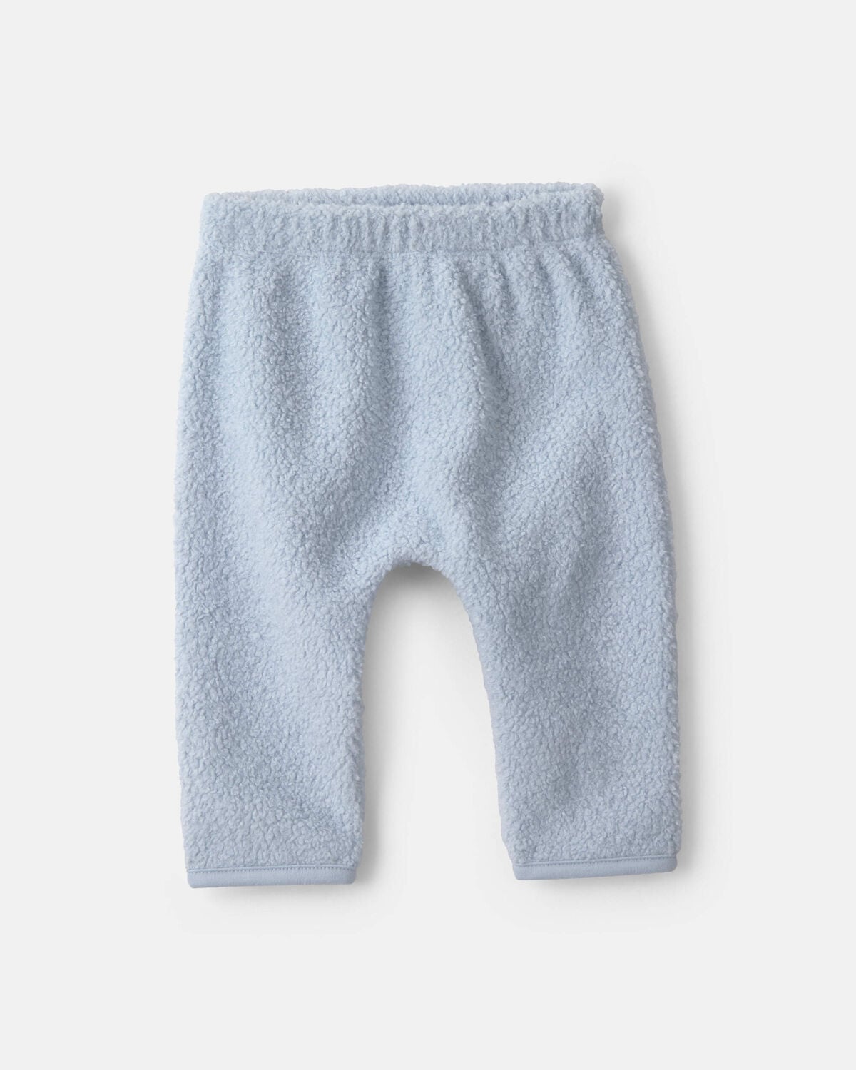 Baby Boy 2-Piece Bear Fleece Long-Sleeve Top & Pant Set - Blue - Image 2