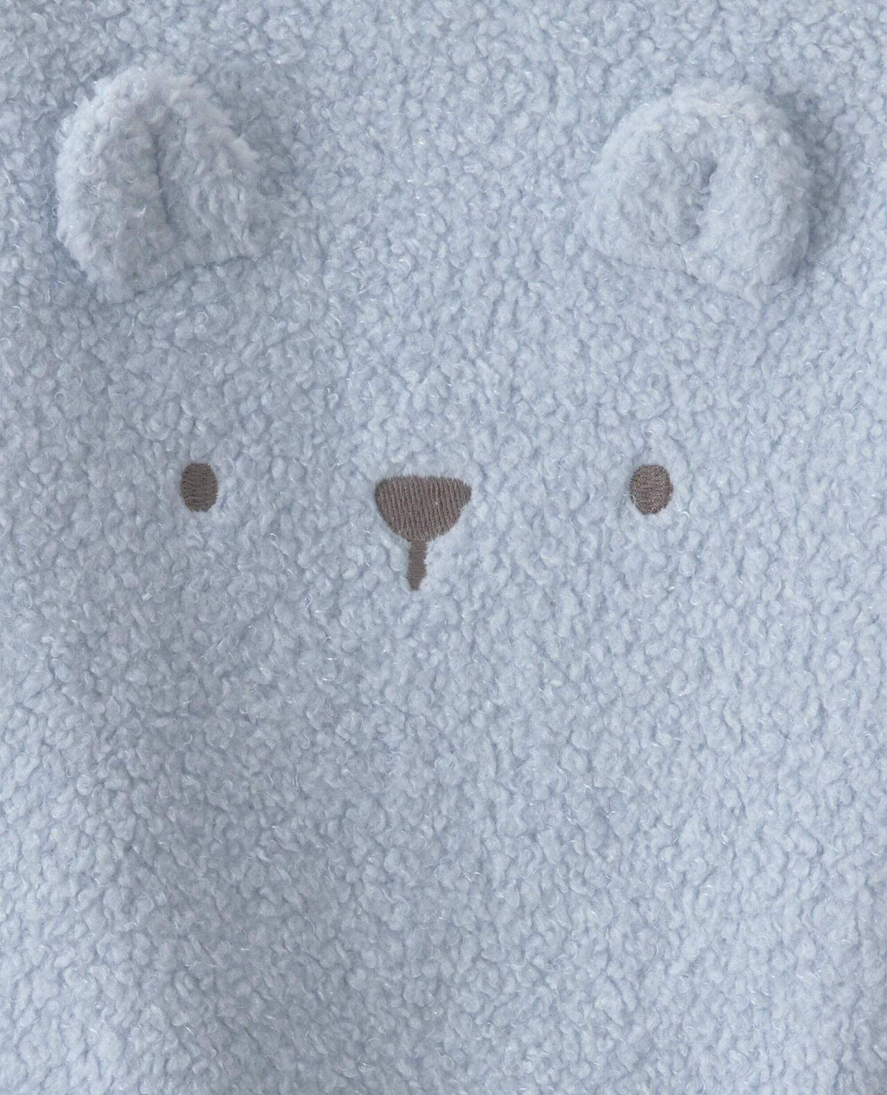 Baby Boy 2-Piece Bear Fleece Long-Sleeve Top & Pant Set - Blue - Image 4
