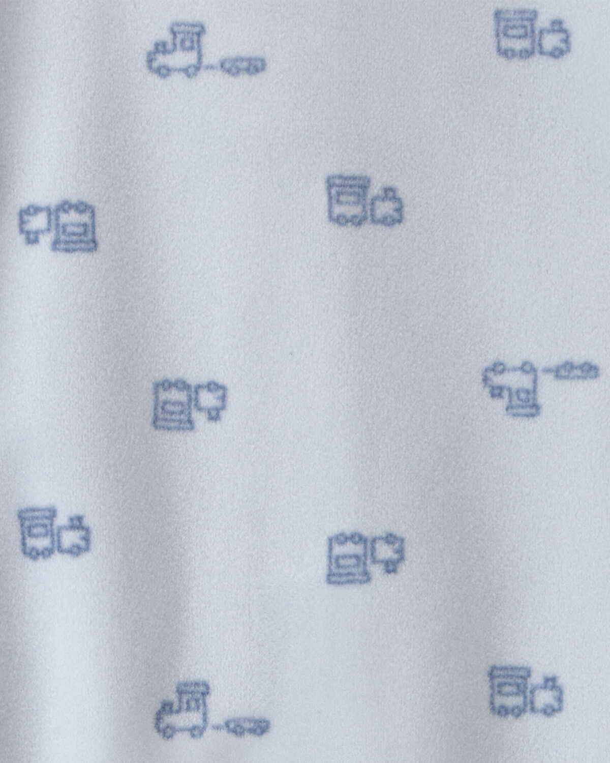 Baby Boy 'Baby Brother' Fleece 2-Way Zip Sleep & Play Pajamas - Blue - Image 4